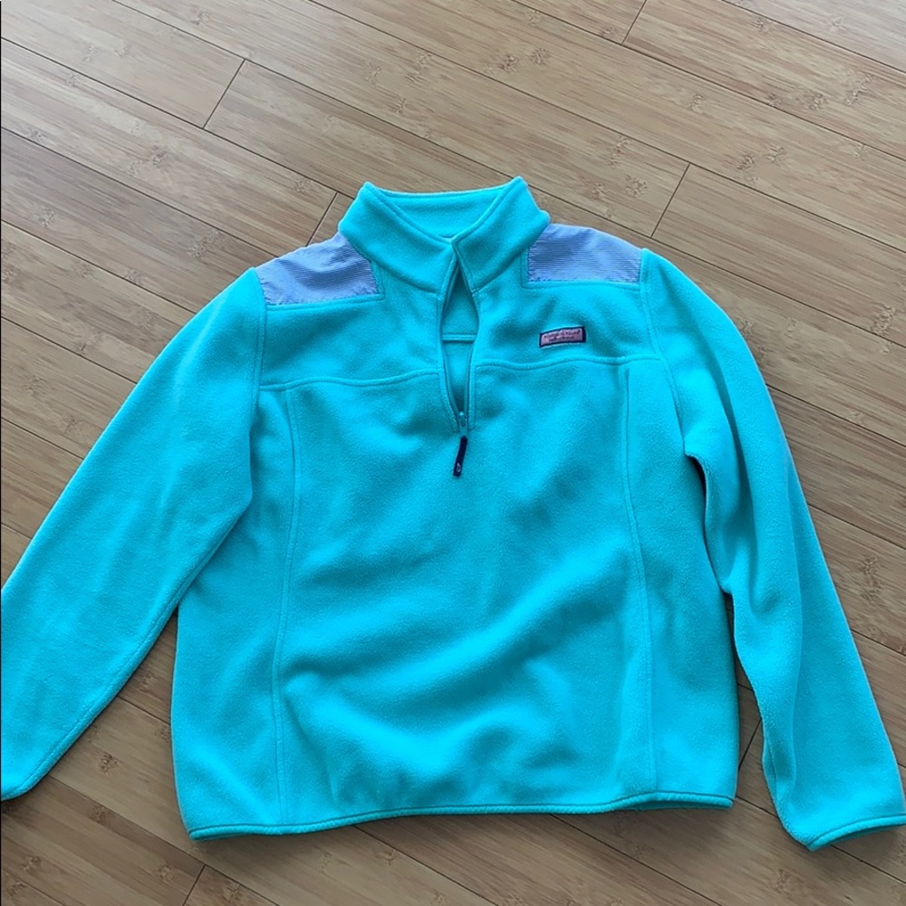 Vineyard vines fluffy quarter zip